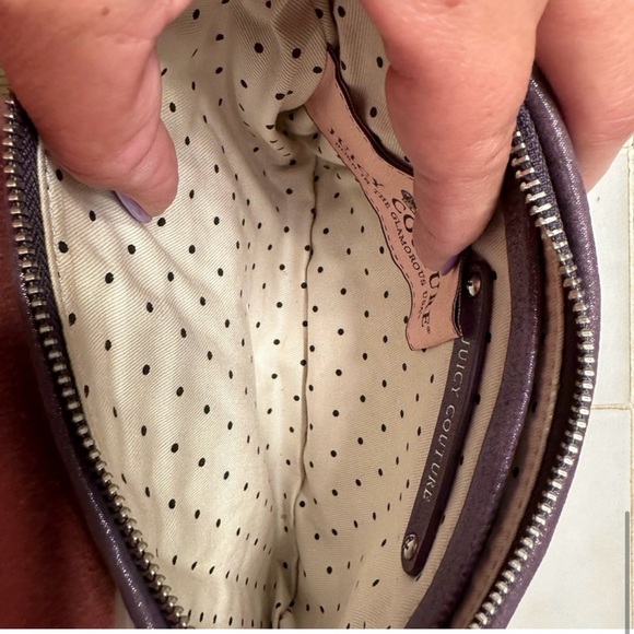 Vintage Juicy couture handbag. Purple - Picture 9 of 10